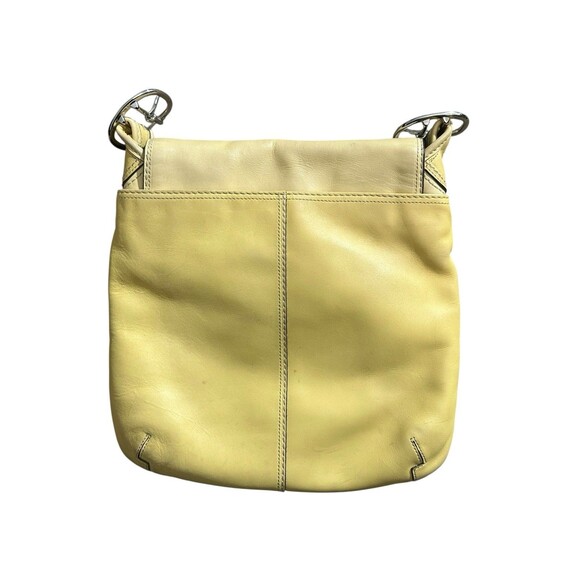 Vintage Coach Yellow Leather Bleecker Crossbody Shoulder Bag F13355 - Picture 2 of 16